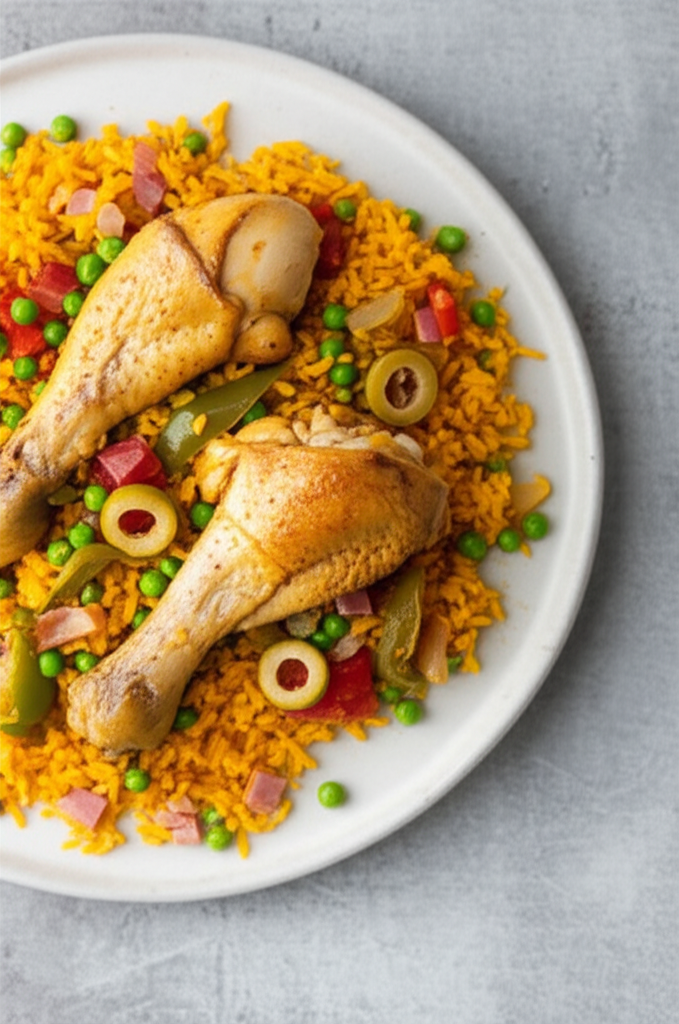 Arroz Con Pollo Cuban Chicken image