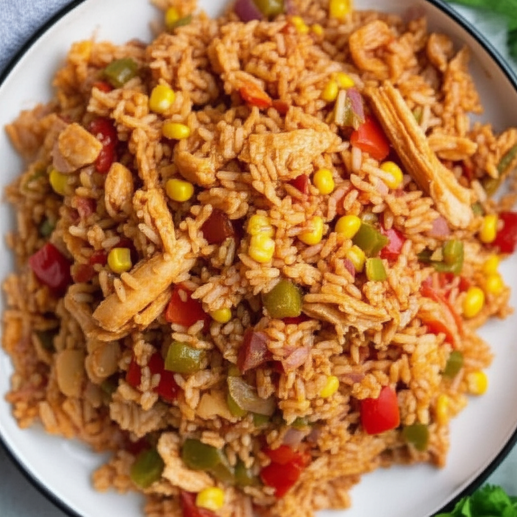 Arroz Con Pollo Dominican Style Chicken Rice image