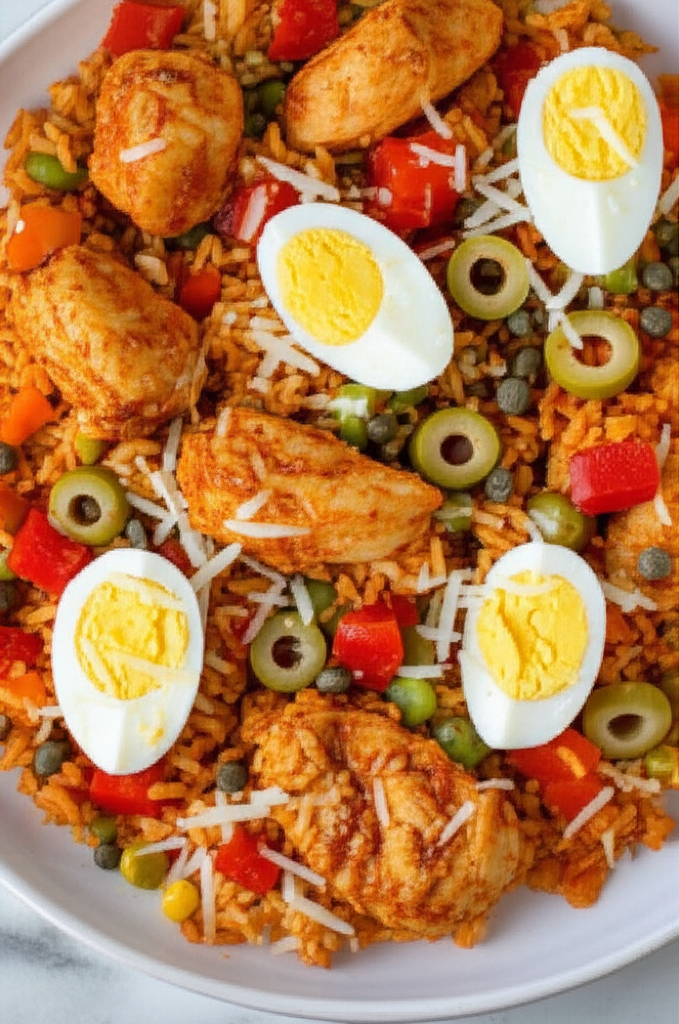 Arroz Con Pollo Chapina Guatemalan Chicken And Rice image