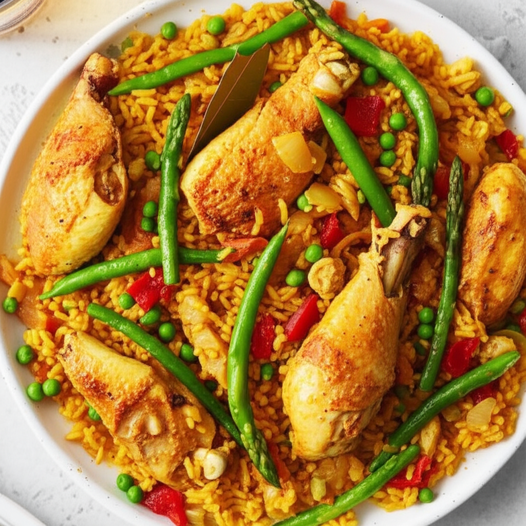 Arroz Con Pollo Valenciana Columbia Restaurant Chicken image