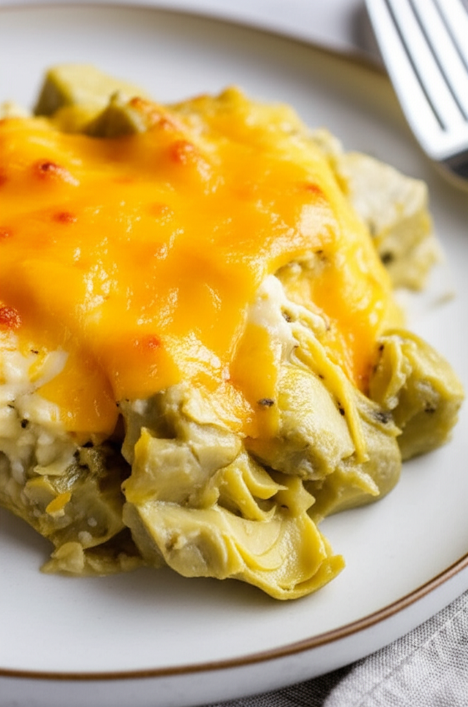 Artichoke Cheese Casserole image