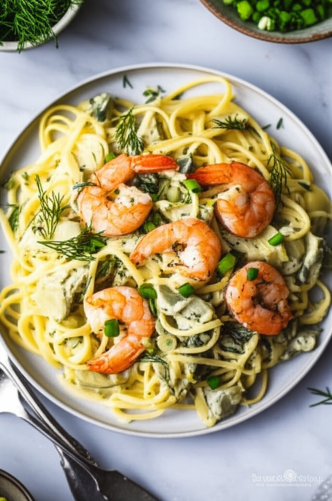 Artichoke Shrimp Casserole W A Scandinavian Twist image