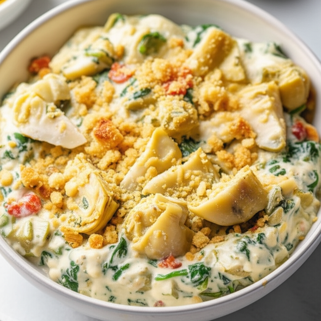 Artichoke Spinach Dip From J Baldwin S image