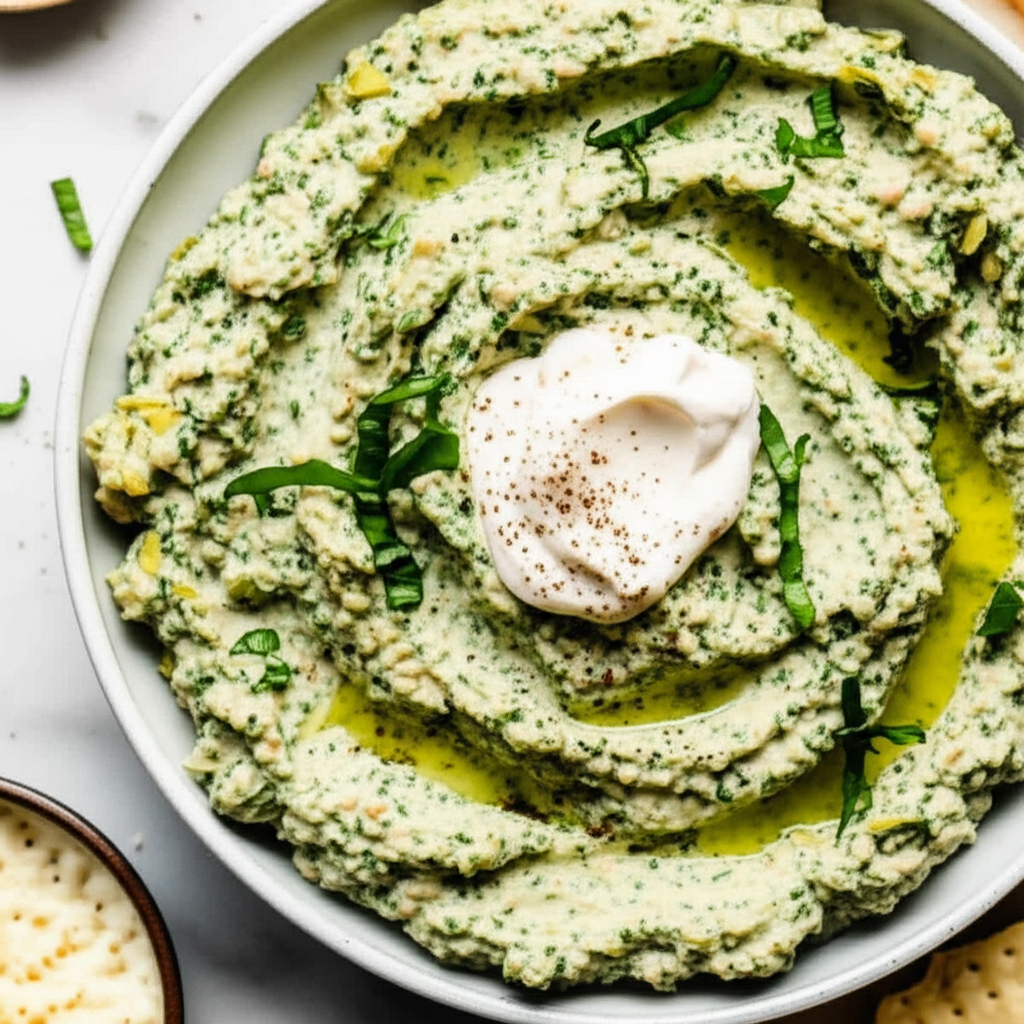 Artichoke And Basil Dip image