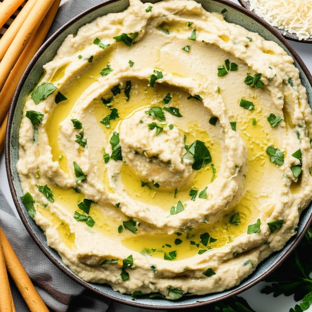 Artichoke And Cannellini Bean Dip image