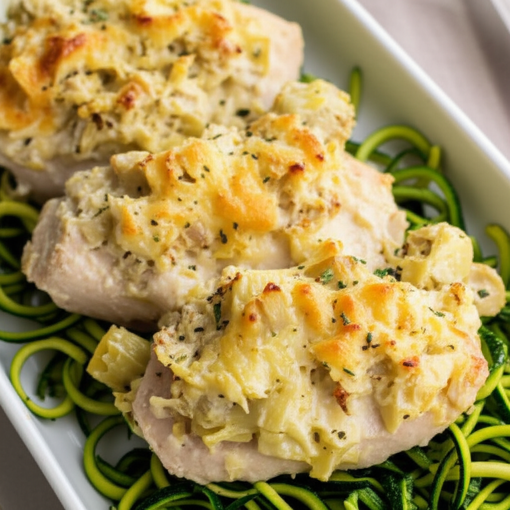 Artichoke And Chicken Bake image