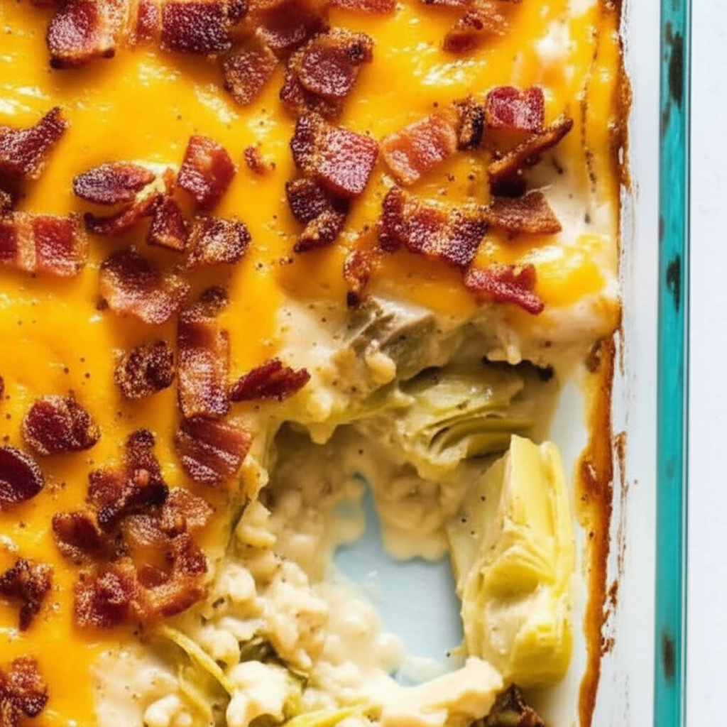 Artichoke And Chicken Casserole image
