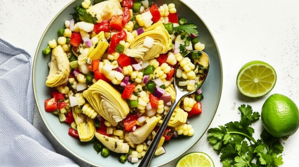 Artichoke And Corn Salsa image