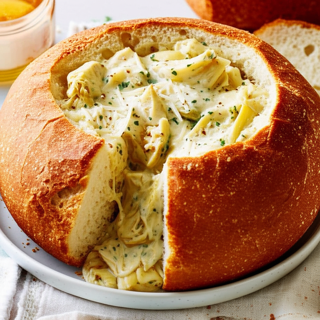 Artichoke And Garlic Dip image