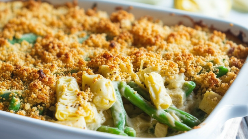 Artichoke And Green Bean Casserole image