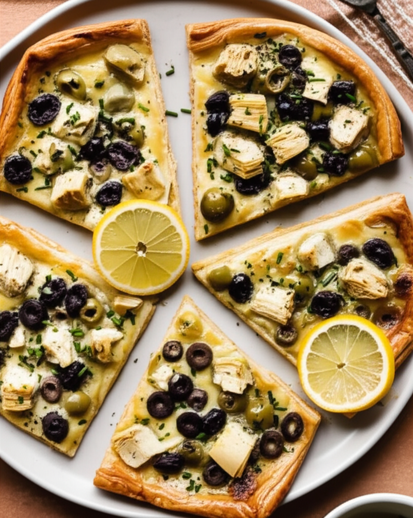 Artichoke And Olive Tarts image