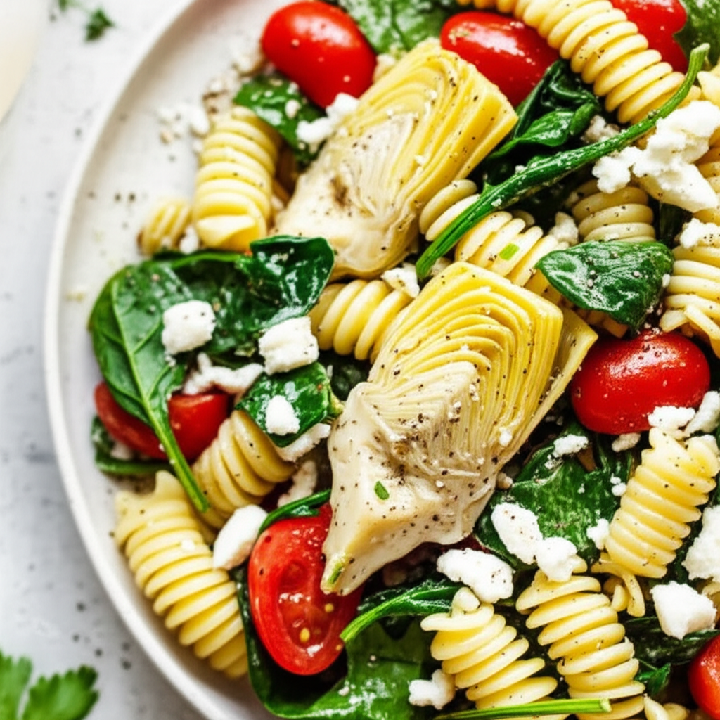 Artichoke And Pasta Salad image