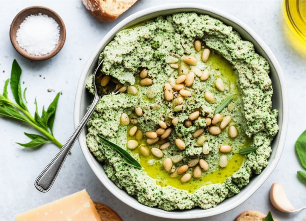 Artichoke And Pine Nut Pesto image