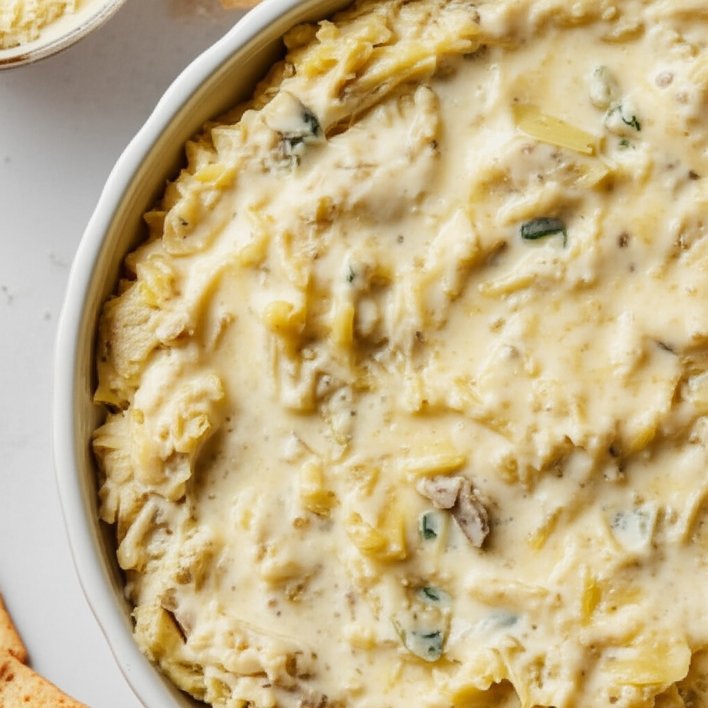 Artichoke Cheese Dip image