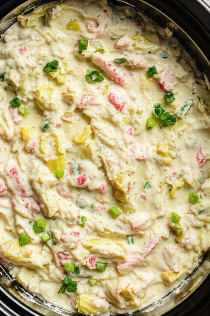 Artichoke Crab Spread For The Crock Pot image