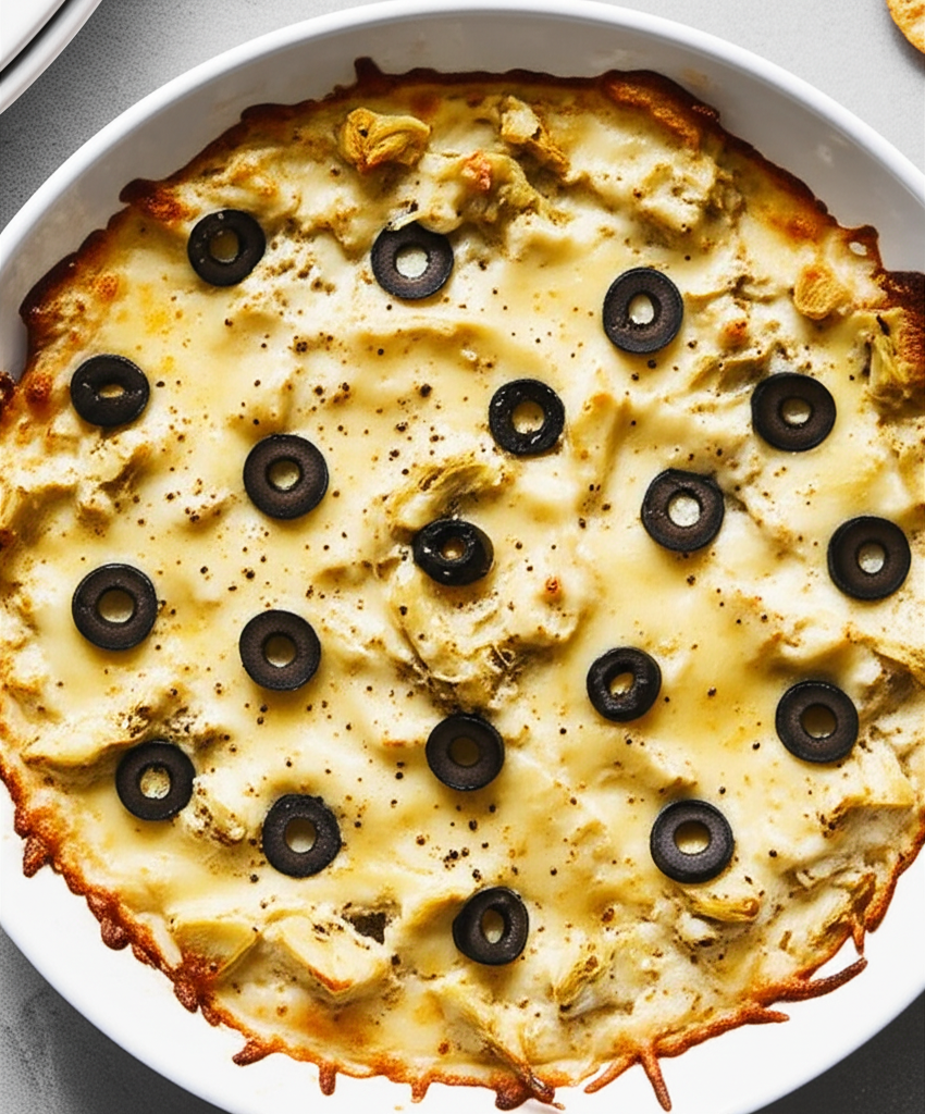 Artichoke Dip With Parmesan And Mozzarella image