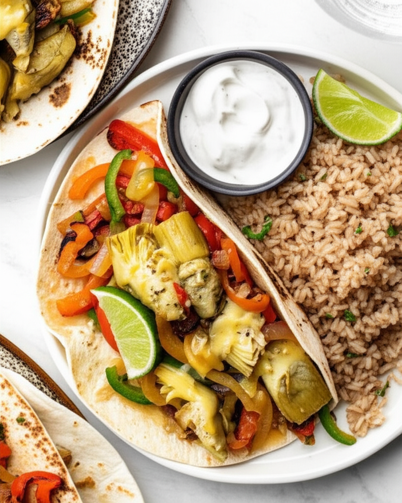 Artichoke Fajitas image