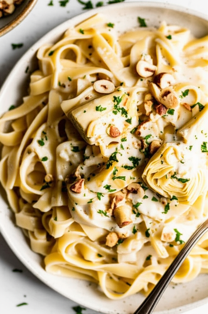 Artichoke Fettuccine image