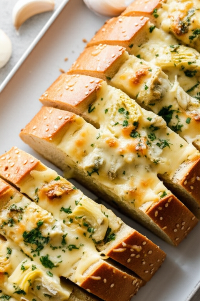 Artichoke French Bread image