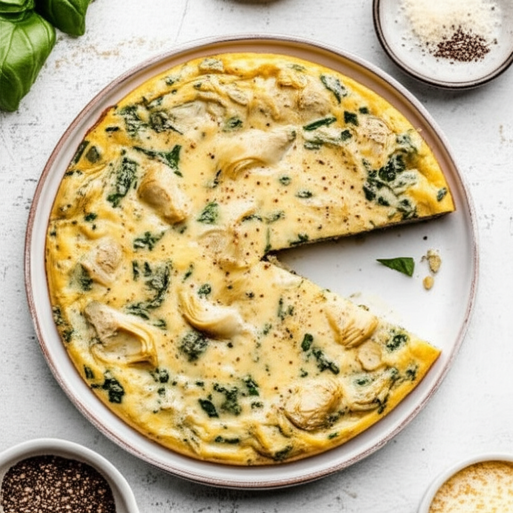 Artichoke Frittata image
