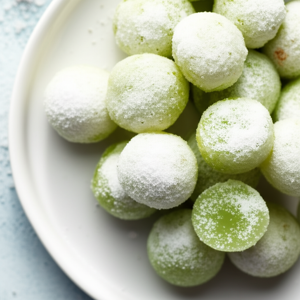 Frosty White Grapes image