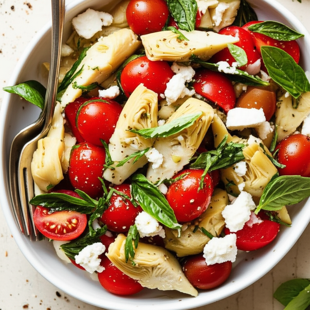 Artichoke Heart And Tomato Salad image
