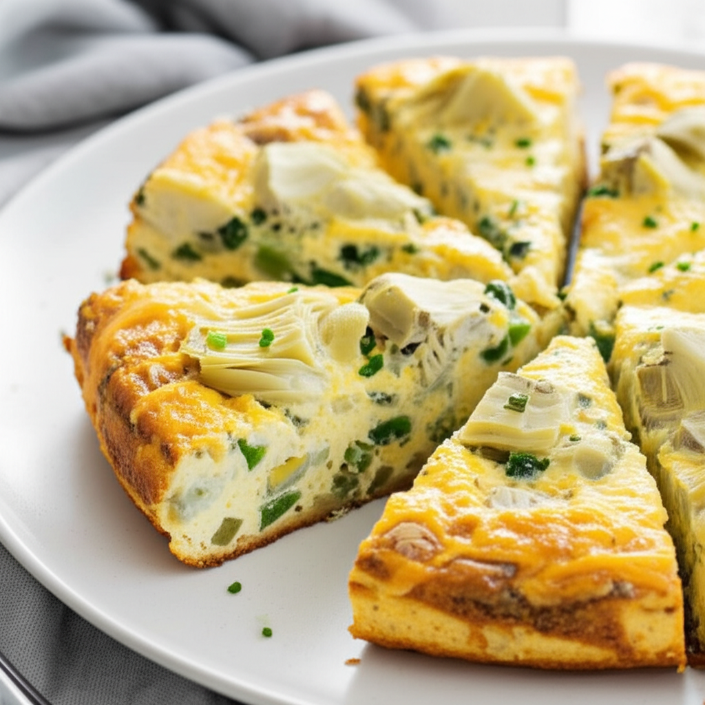 Artichoke Heart Frittata image