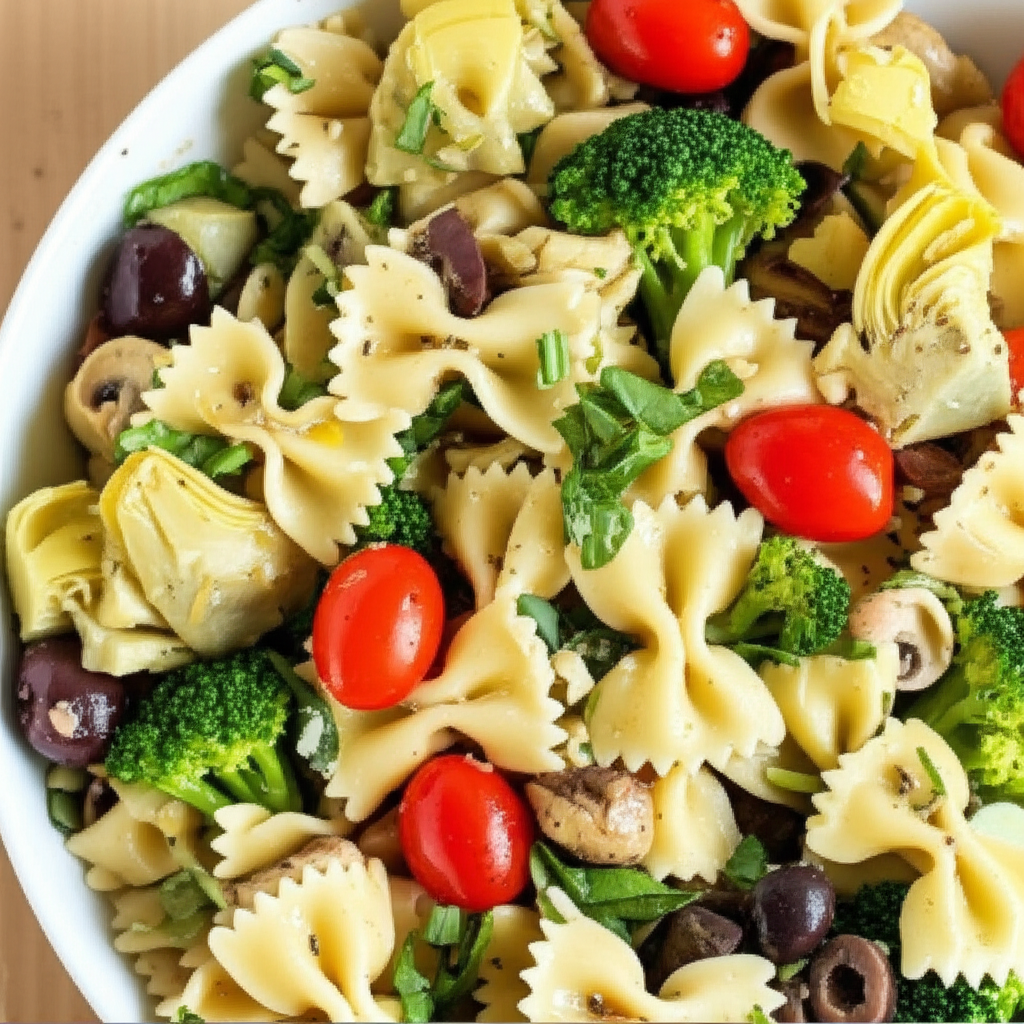 Artichoke Pasta Salad image