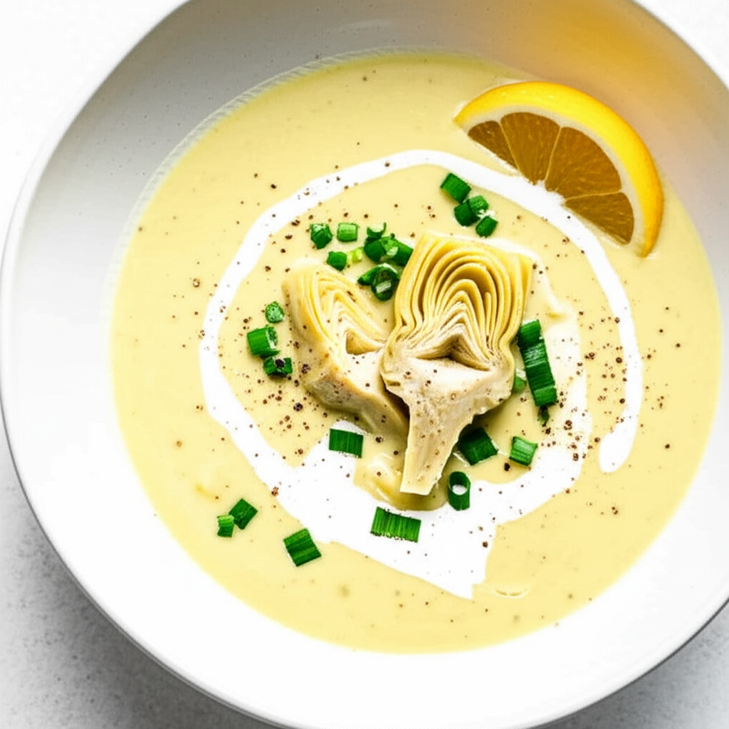 Artichoke Soup For One image