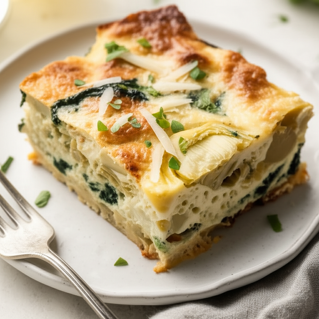 Artichoke Spinach Strata image