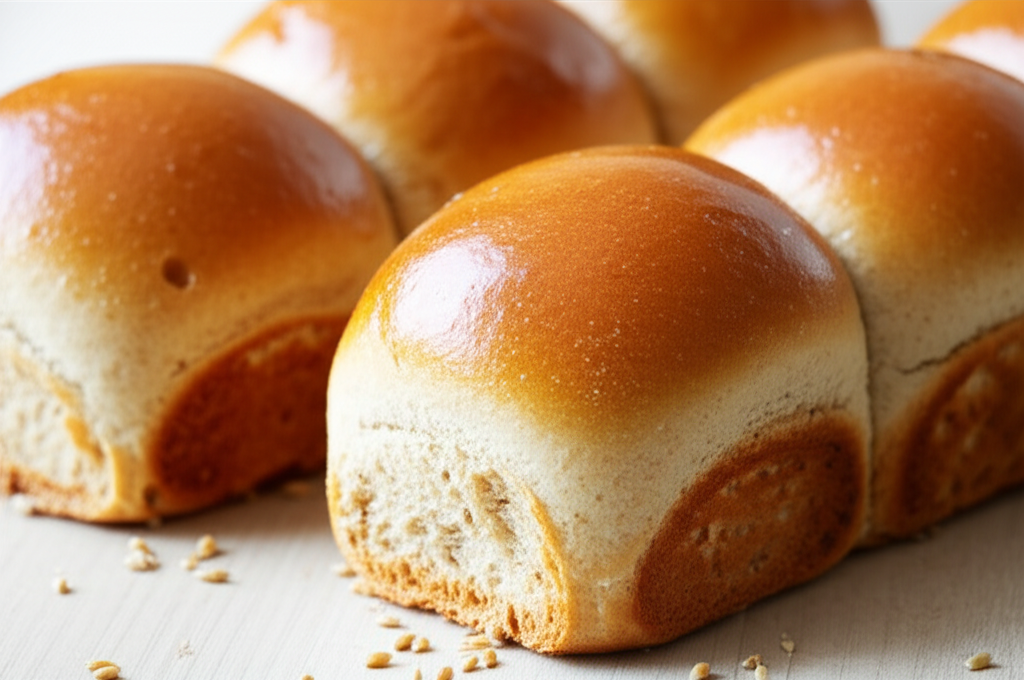 100 Whole Wheat Burger Hot Dog Buns image