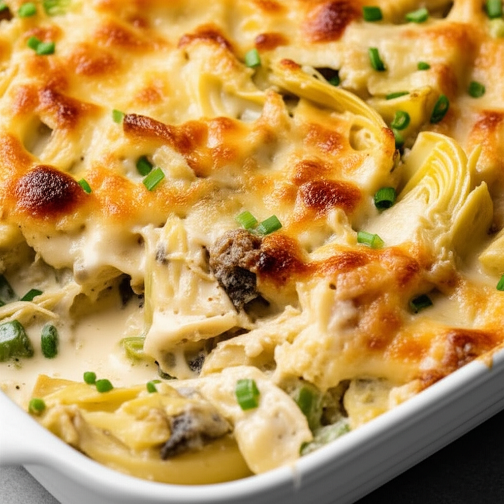 Artichoke Chicken Casserole image
