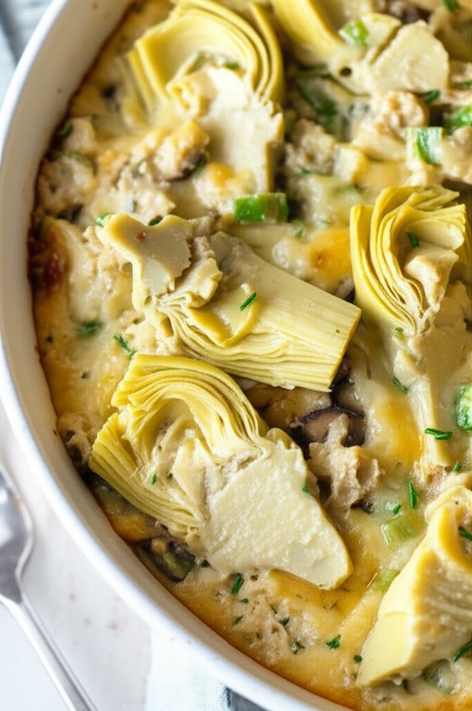 Artichoke Crab Bake image