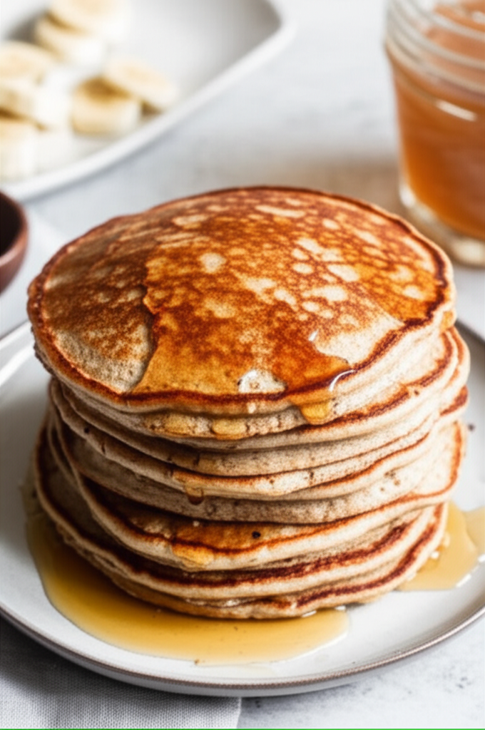 100 Whole Wheat Buttermilk Pancakes image