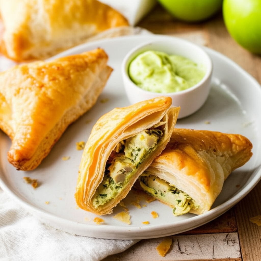 Artichoke Parmesan Turnovers image