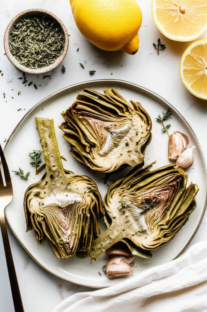 Artichokes Roasted image