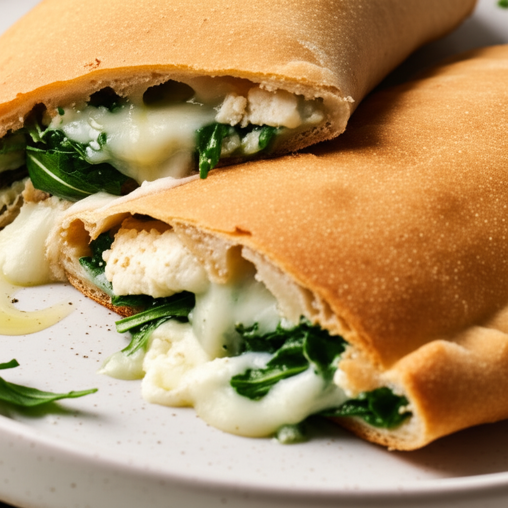 Arugula Ricotta Calzones image