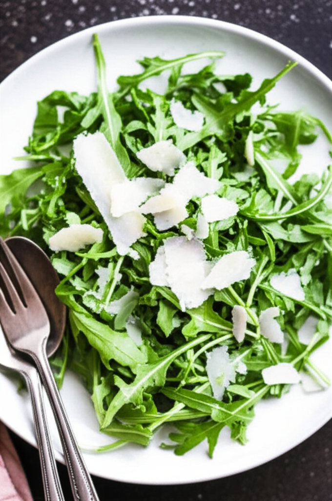 Arugula Rocket And Parmesan Salad image