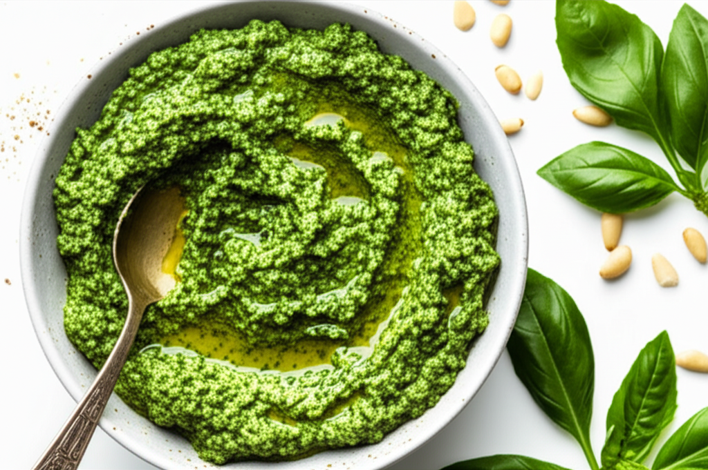 Arugula Basil Pesto image