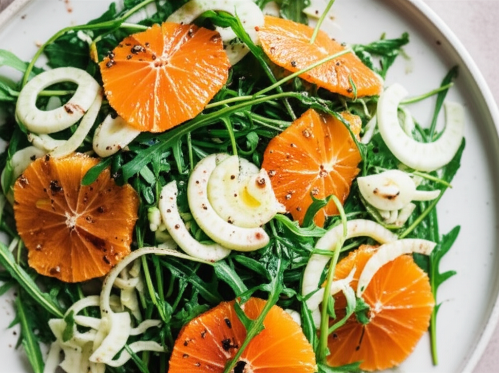 Arugula Fennel And Orange Salad image