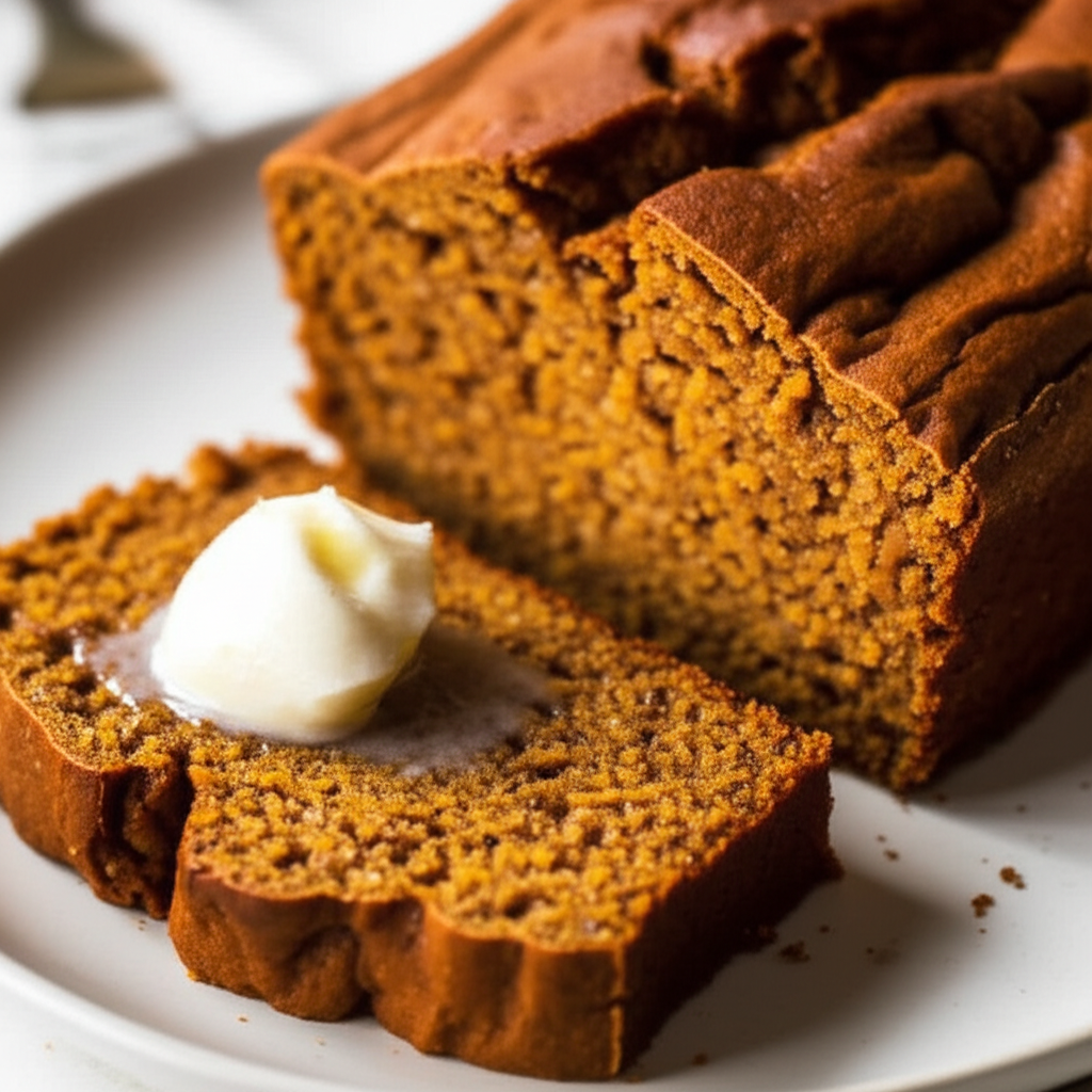 Aryn S Practically Vegan Pumpkin Bread image