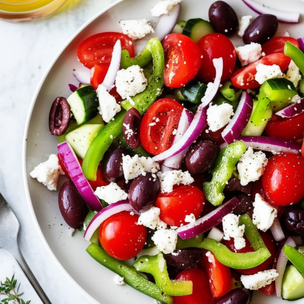 As Close As I Ll Ever Get To Greece Salad image