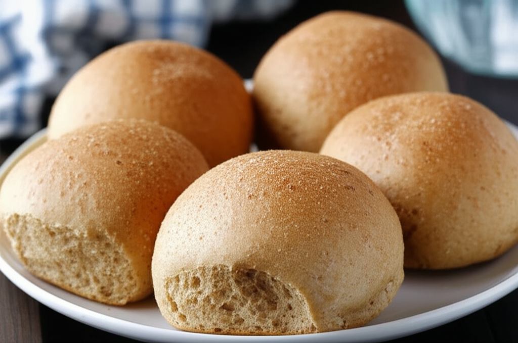 100 Whole Wheat Multipurpose Dough Pizza Buns Bread image
