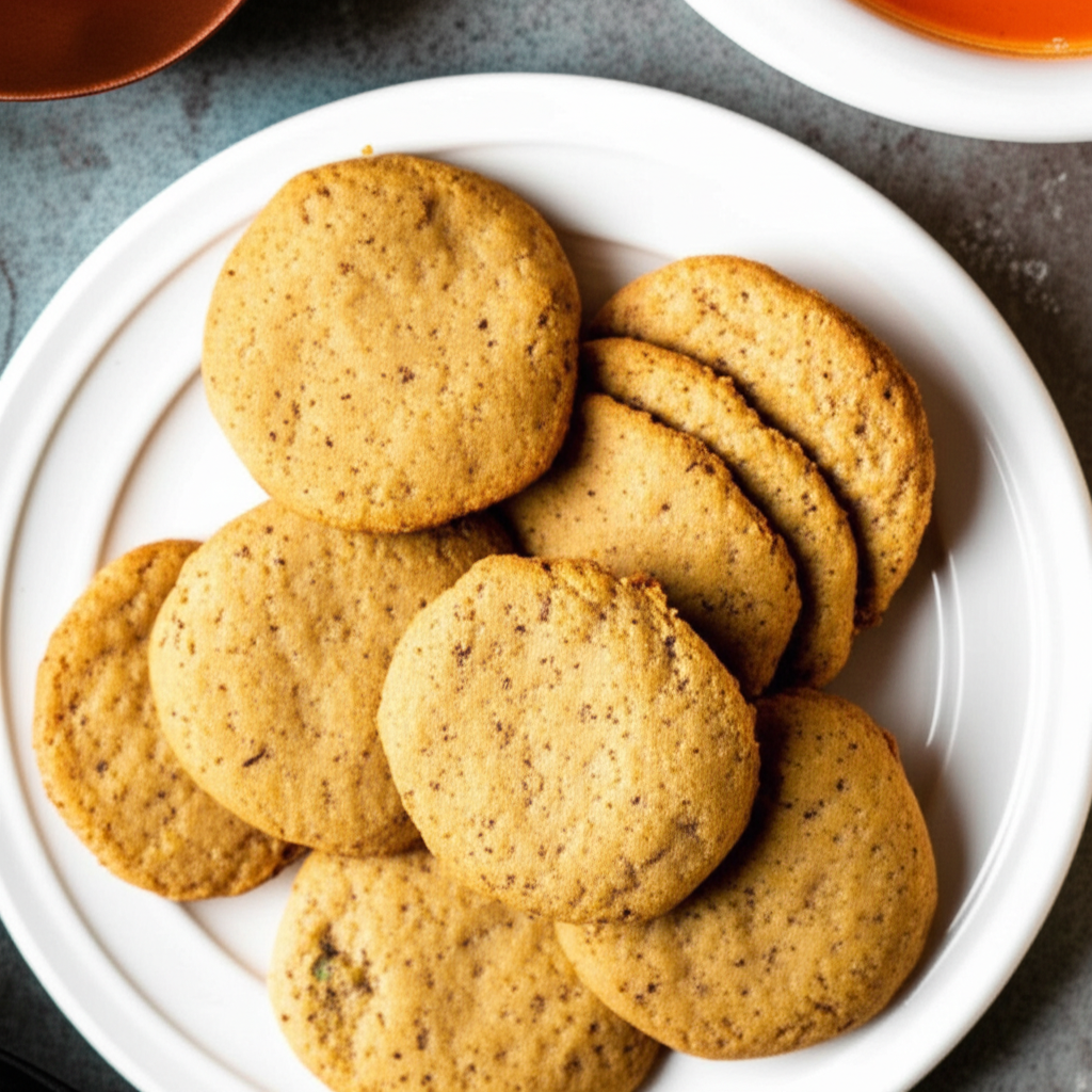 Asiago Cornmeal Cookies image