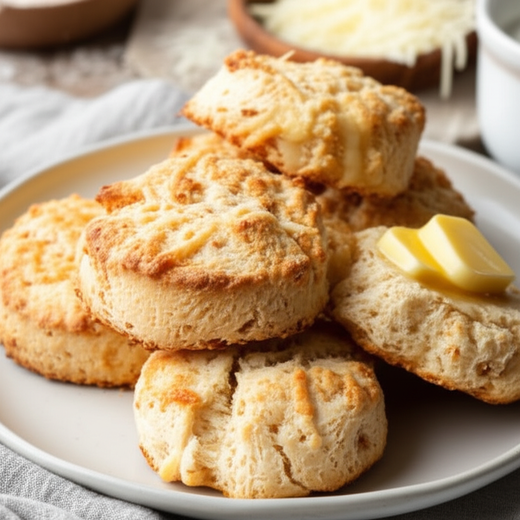Asiago Drop Biscuits image