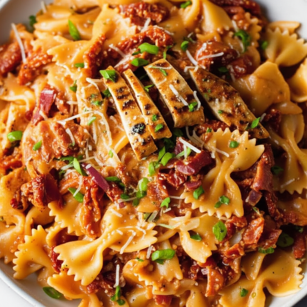 Asiago Sun Dried Tomato Pasta image