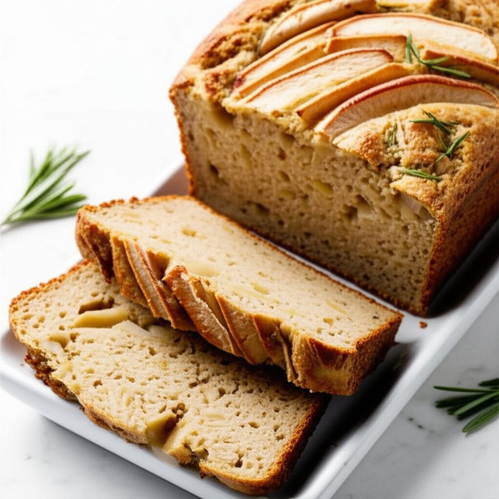 Asiago Apple And Rosemary Bread image