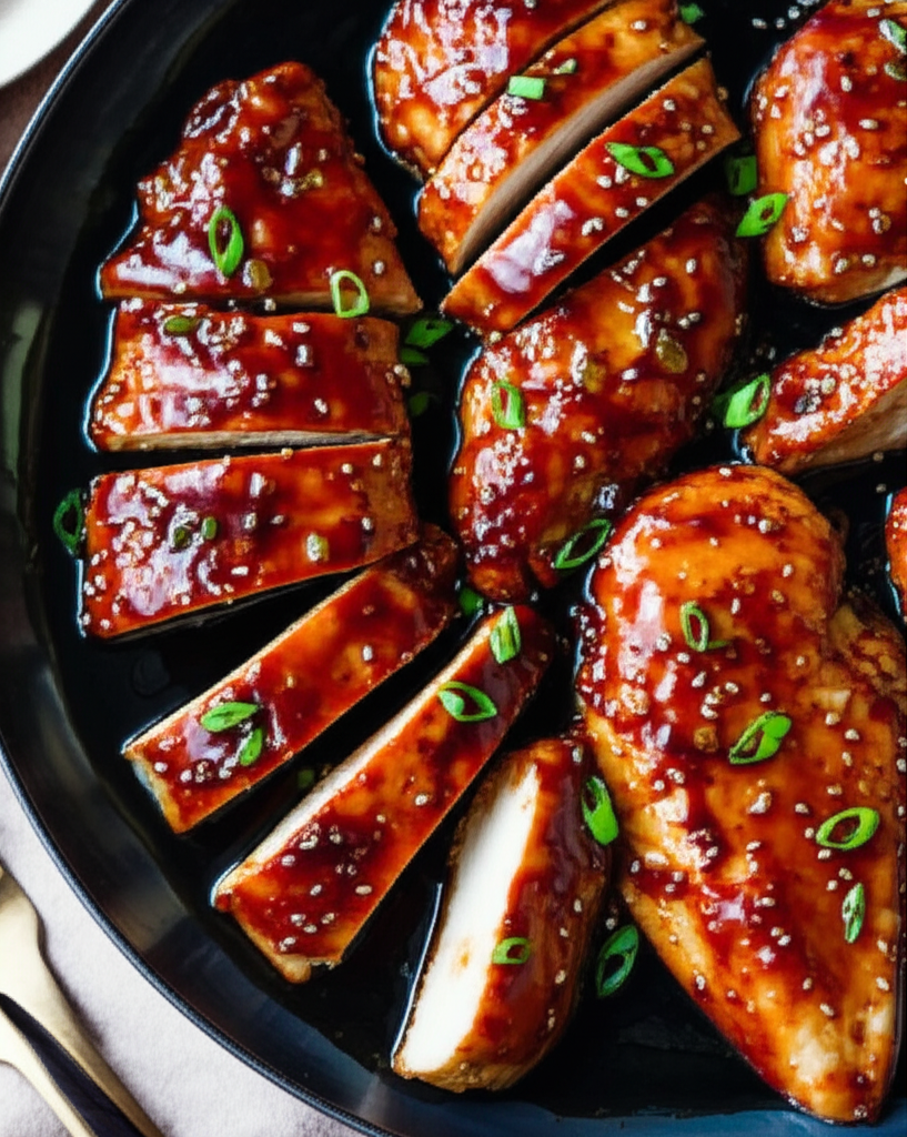 Asian Baked Chicken In Vinegar Sauce image