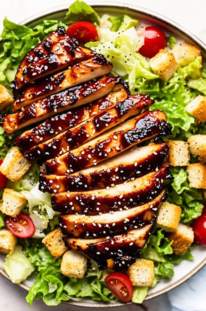 Asian Barbecue Chicken Salad image