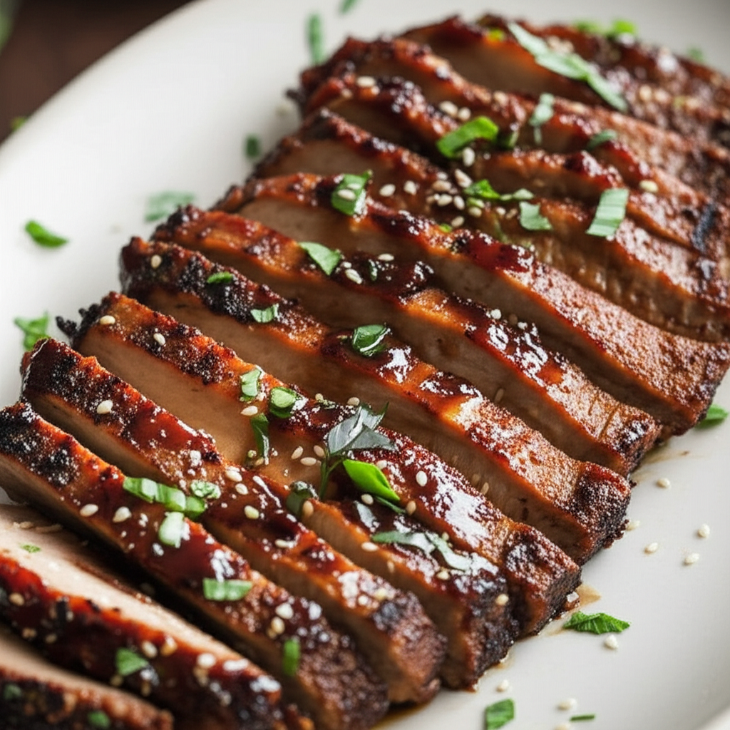 Asian Barbecued Pork Tenderloin image